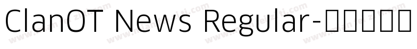 ClanOT News Regular字体转换